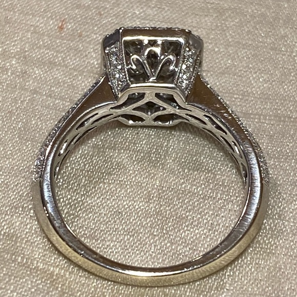 Michael Beaudry 1 CTTW Princess Cut Invisible Ring - Picture 5 of 8